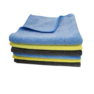 Warp-Knitted Polyester Microfiber Towel Thick Oil-Resistant Water-Absorbent Kitchen Dishwashing Cleaning Cloth