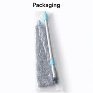 Washable Bendable Feather-Head Telescopic Dust Brush with Long Handle