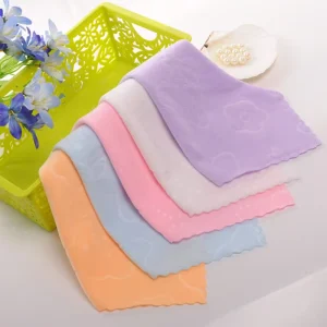 Washable Fast Drying Super Absorbent Dishtowels Premium Lint Free Kitchen Dishcloths 25*25cm