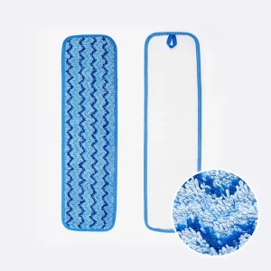Washable Microfiber Rectangle Mop Head Replacement Cloth Refill