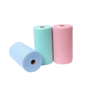 Washable Reusable Heavy Duty Nonwoven Kitchen Cleaning Cloths Multi Purpose Dry Wet Lazy Rags for Washing Dishes & Home Cleaning