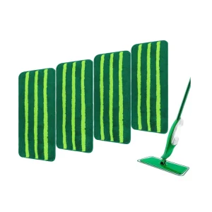 Washable Ultrafine Fiber Aluminum-Pole Floor Steam Mop Replacement Parts