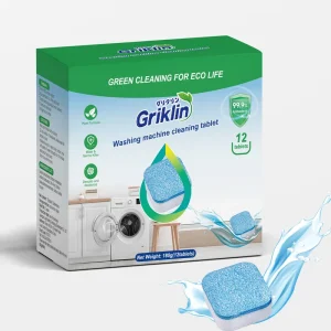 Washing Machine Cleaner Descaler Deep Cleaning Washer Cleaner Tablets for HE Washing Machine Tablets
