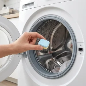 Washing Machine Cleaning Effervescent Tablets for HE Top Loading Front Loading Washing Machine