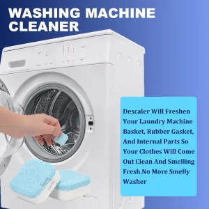 Washing Machine Cleaning Tablets Deep Clean Descaler Odor Removal Tablets for Front Top Load Washer OEM
