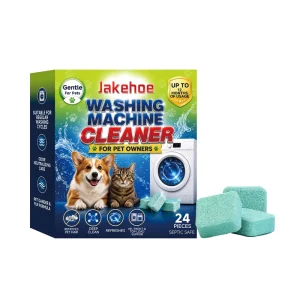 Washing Machine Cleaning Tablets Deep Cleaning Remove Pet Hair and Bad Odors Descaling Freshener Household Care