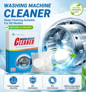 Washing Machine Cleaning Tablets Effervescent Descaler Deodorizer for Home Hotel Commercial Use