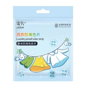 Washing Machine Disposable Eco Friendly Color Blocking Paper Dye Trapping Sheet for Clothes Prevent Dyeing