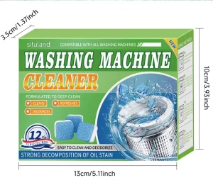 Washing Machine Drum Cleaner Deep Cleaning Washer Deodorant Remove Stain Detergent Washing Machine Cleaner Effervescent Tablets