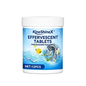 Washing Machine Effervescent Tablets Model 901 12 Count Cleans Deodorizes Drum Removes Grime Freshens Provides