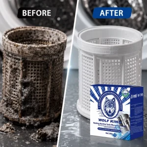 Washing Machine Tank Cleaner Effervescent Tablets Deodorizer Descaler Detergent Tablets for Tub and Drum Cleaning