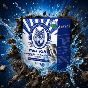 Washing Machine Tank Effervescent Tablets for Commercial and Home Washer Deep Cleaning Deodorizing Descaling