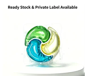 Washing Pods Laundry Unit Dose Capsules for Musty Odor Neutralization