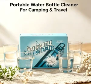 Water Bottle Cleaning Tablets for Stainless Steel, Thermos, Tumblers, and Insulated Bottles