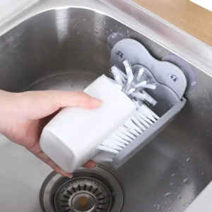 Water Bottle and Glass Cup Cleaning Brush with Suction Base and Long Handle