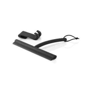 Water Wiper Blade T Shaped Silicone Window Hanger Cleaning Brush Squeegee Metal Shower Doors Bathroom