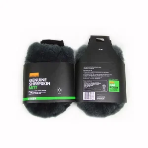 Waterproof Car Wash Mitt Thickened Microfiber Wool Plush Double-sided Cleaning Glove