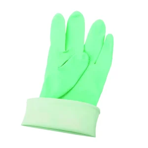 Waterproof Non-Slip Latex Gloves with Smooth Lining for Cleaning, Gardening, and Kitchen Use