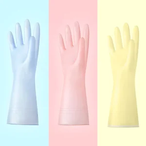 Waterproof Oil-Resistant Anti-Slip Reusable Household Kitchen Gloves