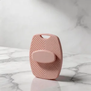 Waterproof Silicone Cleaning Brush with Handle for Kitchen and Bathroom