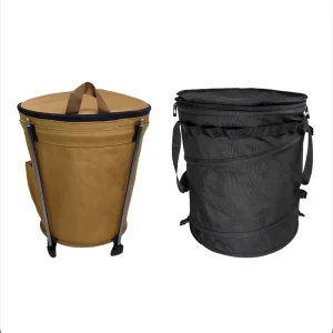 Well Sell Outdoor Light Weight Trash Can Storage Bucket for Camping