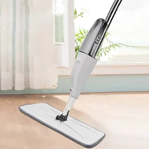 Wet Dry Spray Mop 360 Rotatable Flat Floor Cleaning Mop with Water Brush and Add Water Design