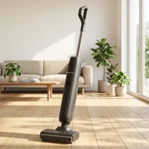 Wet-Dry Vacuum Cleaner and Floor Washer 18000Pa 5200mAh with One-Touch Self-Cleaning for Hotel Use