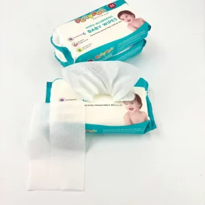 Wet Flushable Cleansing Paper Wipes for Baby Made in China for Household Cleaning