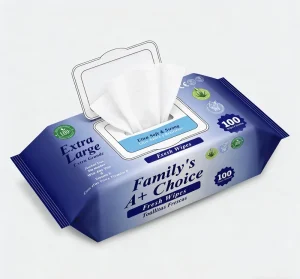 Wet Wipe Children Fragrance Free Cleansing Tissue Custom Water Wipe