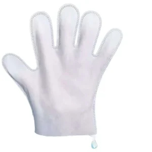 Wet and Dry Electrostatic Nonwoven Gloves for Pet Hair Collection and Household Cleaning