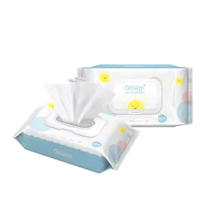 White Baby Cleansing Wipes Unscented Nonwoven Wet Wipes
