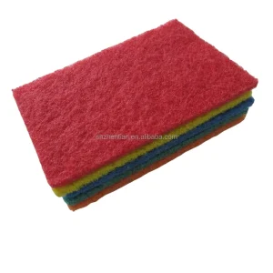 White Commercial Long-Lasting Scrubbing Pad Scouring Sponge