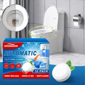 White Effervescent Floor and Toilet Bowl Cleaner Tablets