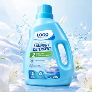 White Label Eco Friendly Laundry Liquid Long Lasting Detergent for Deep Cleaning Fragrance Lavender Scented for Washing Clothes