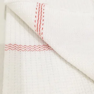 White Recycled Cotton Square Floor Cleaning Cloth Absorbent 50x70cm