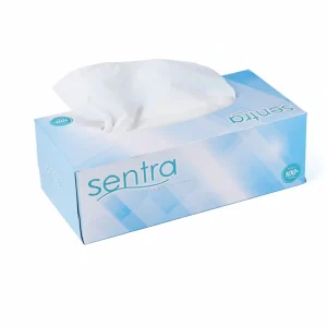 White or Brown Disposable Cleansing Facial Tissue Box Paper Facial