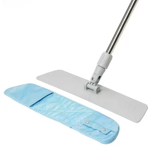 Wholesales 60X17cm ESD Flat Dust Mop ESD Anti Static Microfiber Cleaning Mop Lint Free Replaceable Mop for Cleanroom