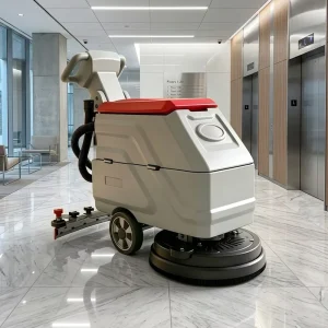 Wide-Width Floor Scrubber for Multi-Scenario Cleaning