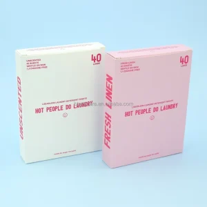 Widely Used Eco Friendly Laundry Detergent Sheet Clothes Dissolving Laundry Sheets
