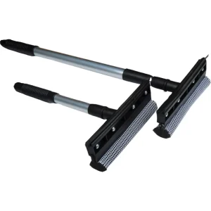 Window Cleaner Tool Car Window Squeegee with Long Handle Shower Squeegee for Shower Glass Door Telescopic Window Squeegee
