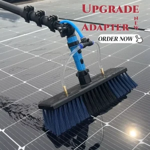 Window Cleaning Brush Aluminum Carbon Fiber Water Fed Pole Upgrade Adapter Telescopic Cleaning Tools