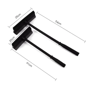 Window Squeegee Windshield Cleaning Sponge and Rubber Squeegee With Plastic Handle for Tough Cleaning for Window Cleaning