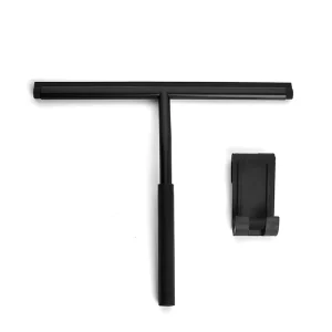 Window Squeegee with Rubber Handle for Bathroom Glass Door Squeegee Rubber Shower Squeegee with Hook