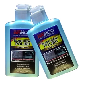 Window Water Mark and Oil Film Remover Glass Cleaner Car Polish Wax