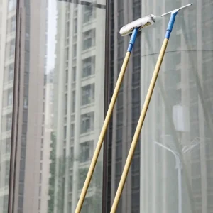 Wiping Glass Extending Telescopic Rod Household Use Window Wiper Washing Door Head Exterior Wall High rise