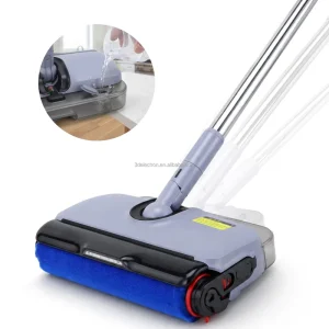 Wireless Electric Mop Floor Scrubber Intelligent Cordless Spray Mop 61 90 Min Runtime Hardwood Floor Care Scrubber for Household