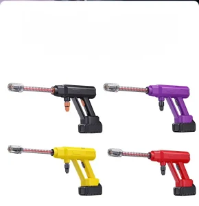 Wireless Handheld High-Pressure Foam Washing Tool for Vehicles and Yards