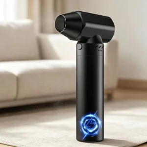 Wireless Handheld air duster 80 000 RPM Powerful Jet Turbo Fan Multi functional Powerful Cleaner for Sofas and Car Interiors