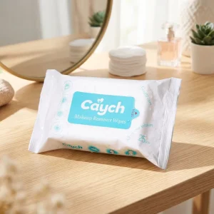 Women’s Makeup Removal Wipes Biodegradable Gentle Sensitive Skin Care Single Wet Wipes Custom logo