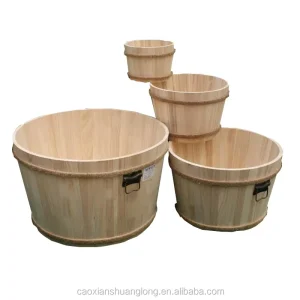 Wood Ice Bucket